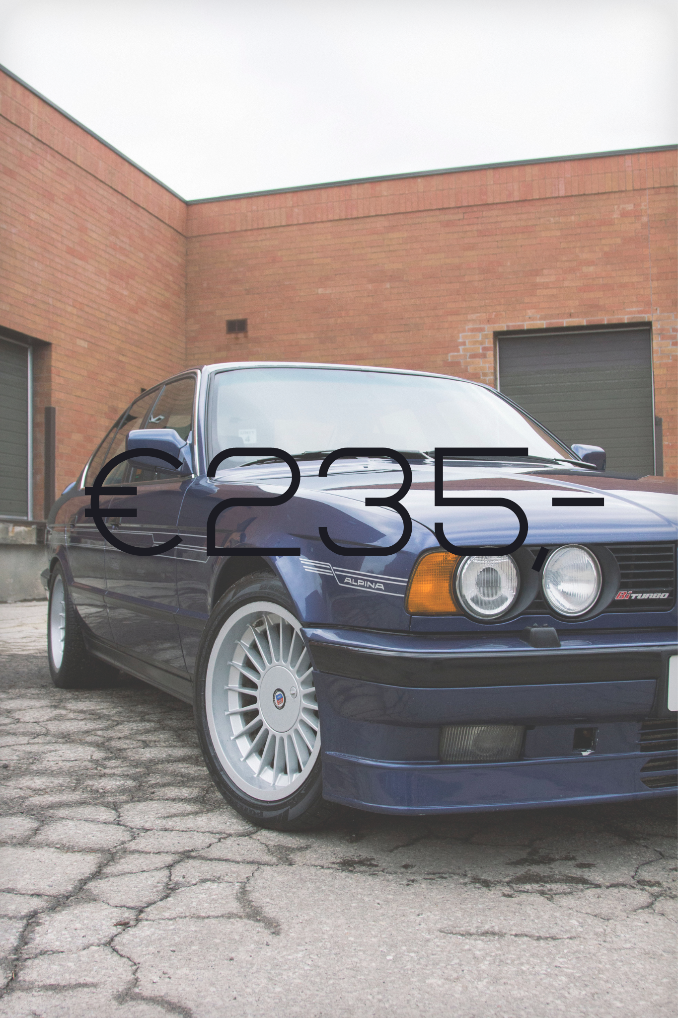 bmw e34 alpina turbo show auto
